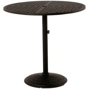Hanamint - Newport 42" Round Pedestal Bar Table