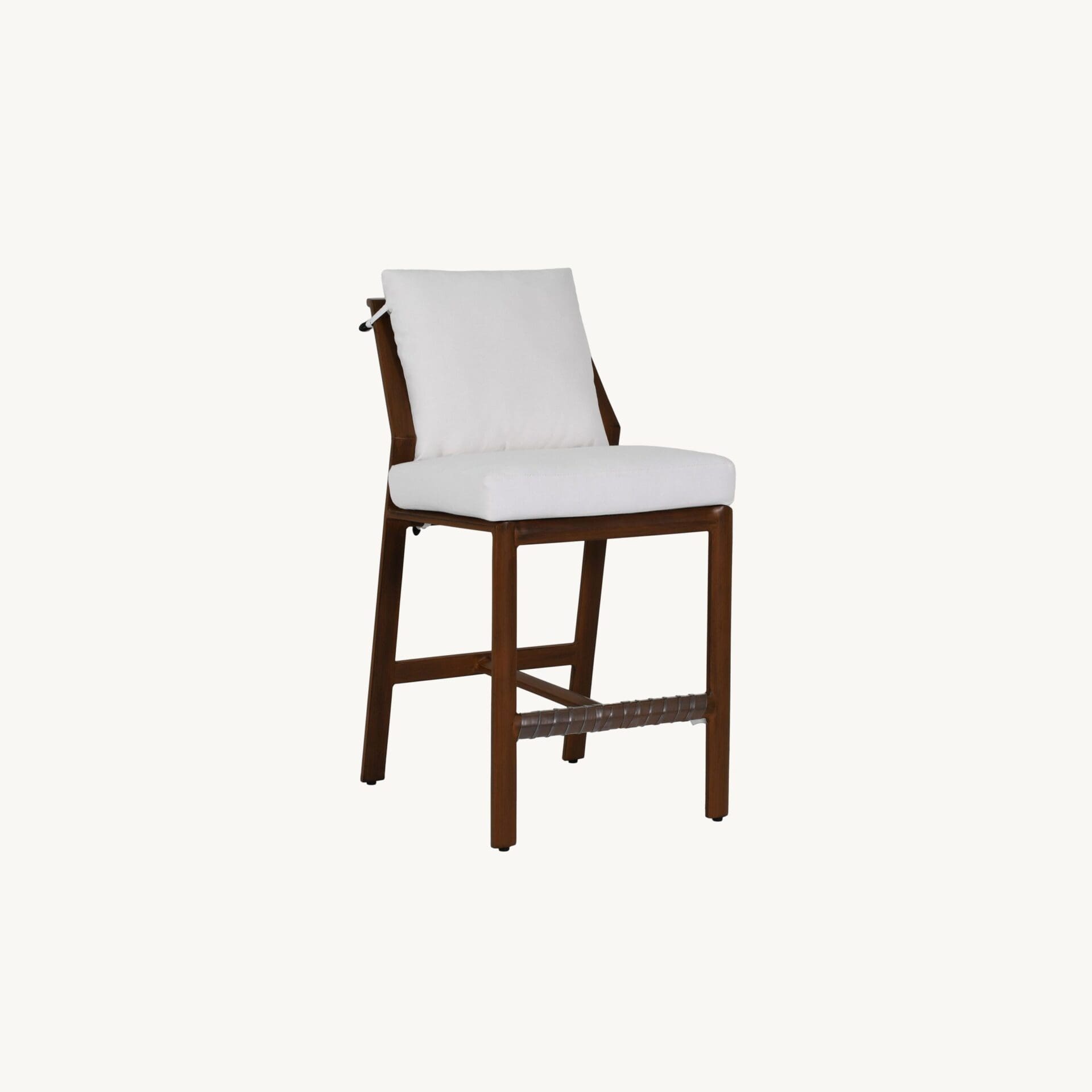 Castelle - Berkeley Cushioned Armless Counter Stool