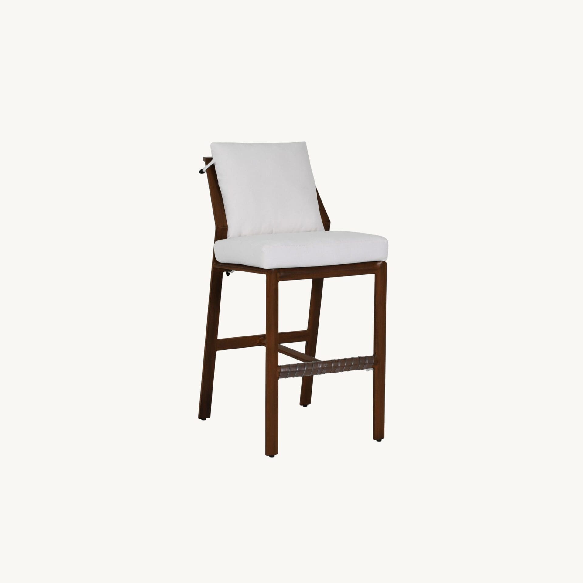 Castelle - Berkeley Cushioned Armless Bar Stool