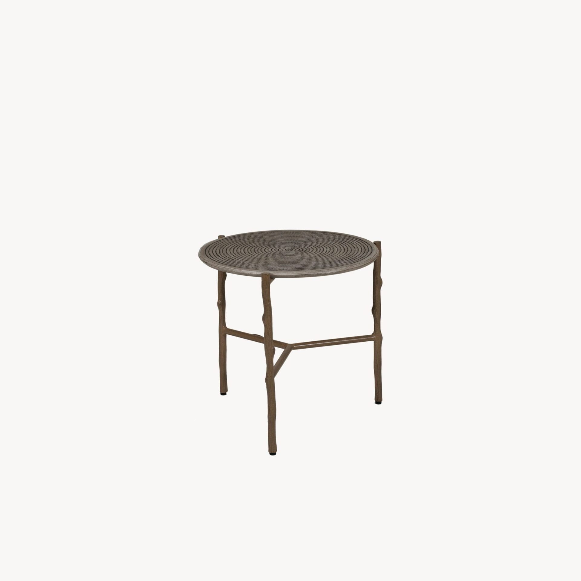 Castelle - 22â€ Twig Round Coffee Table